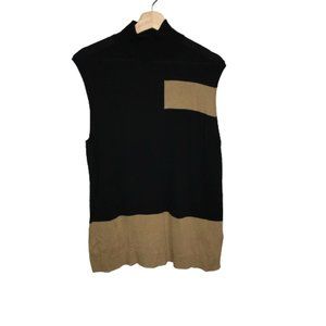 Vince Camuto Sleeveless Sweater Size XL Mock Neck